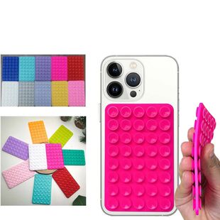 Silicone Mobile Phone Fixing Suction Cup Double Sided Fixed