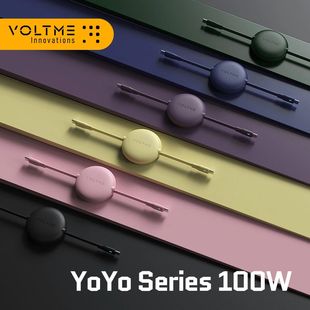 USB C Cable Retractable USB C to USB C PD 100W Quick Charging Cable Retractable Type C Charger Cable