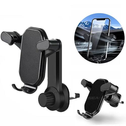 Air Vent Car Phone Holder Gravity Lock Phone Mount 360-Degre