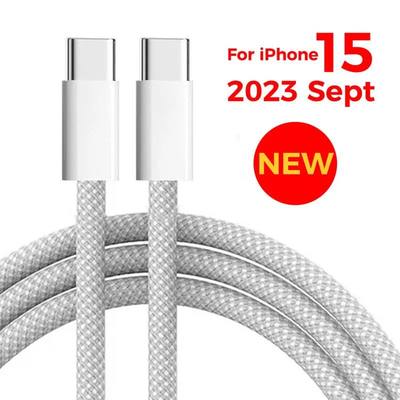 PD 60W USB C to USB Type C Cable Fast Charge For iPhone 15 1