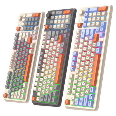 K820 Game Wired Keyboard And Mouse Set Russian Russian Three
