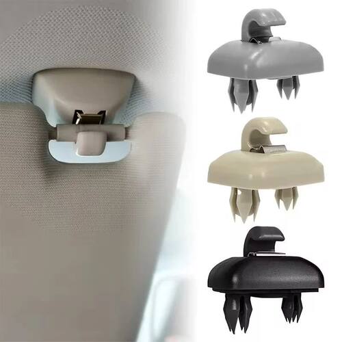 2Pcs Car Sun Visor Clip Car Hanger Hook Clip Bracket For Aud