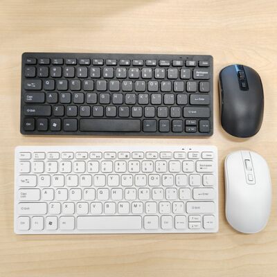 2.4g Wireless Keyboard And Mouse Set Fan Convenient Game Off