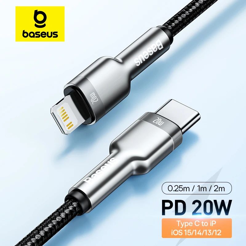 20W PD USB C Cable for iPhone 14 13 12 Quick Charging Charge