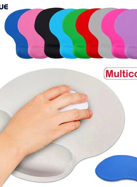 Office Mousepad With Gel Wrist Support Ergonomic Gaming Desk
