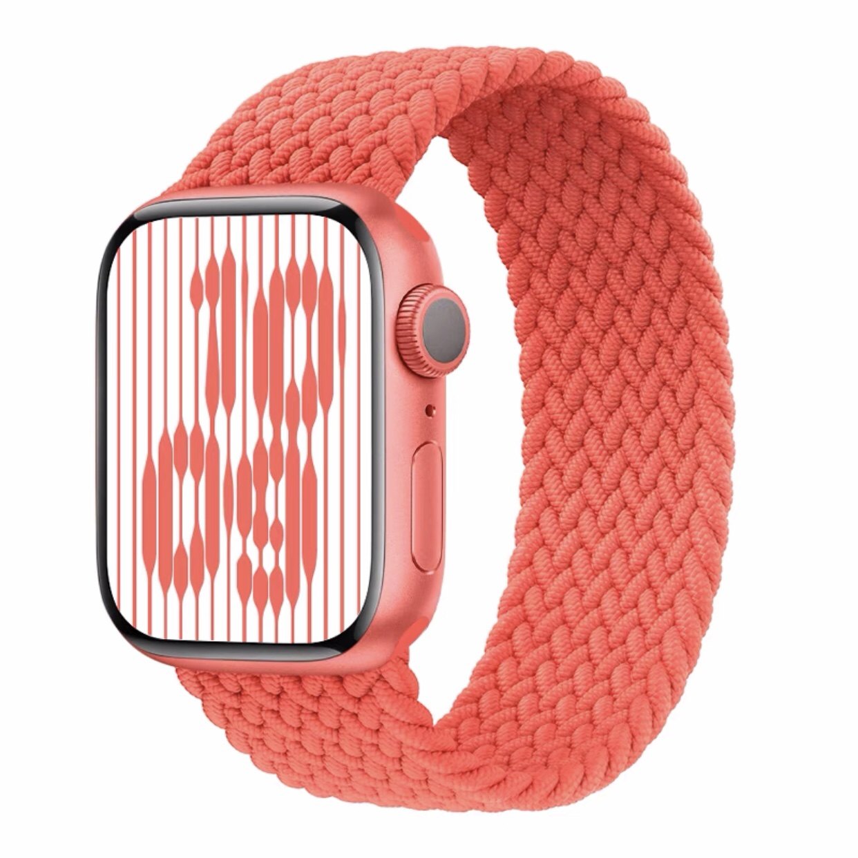 APPLICABLE TO STUDENTS APPLEWATCH HUAQIANGBEI S8ULTRA APPLE S8S7S6S543 NYLON WOVEN WATCH STRAP