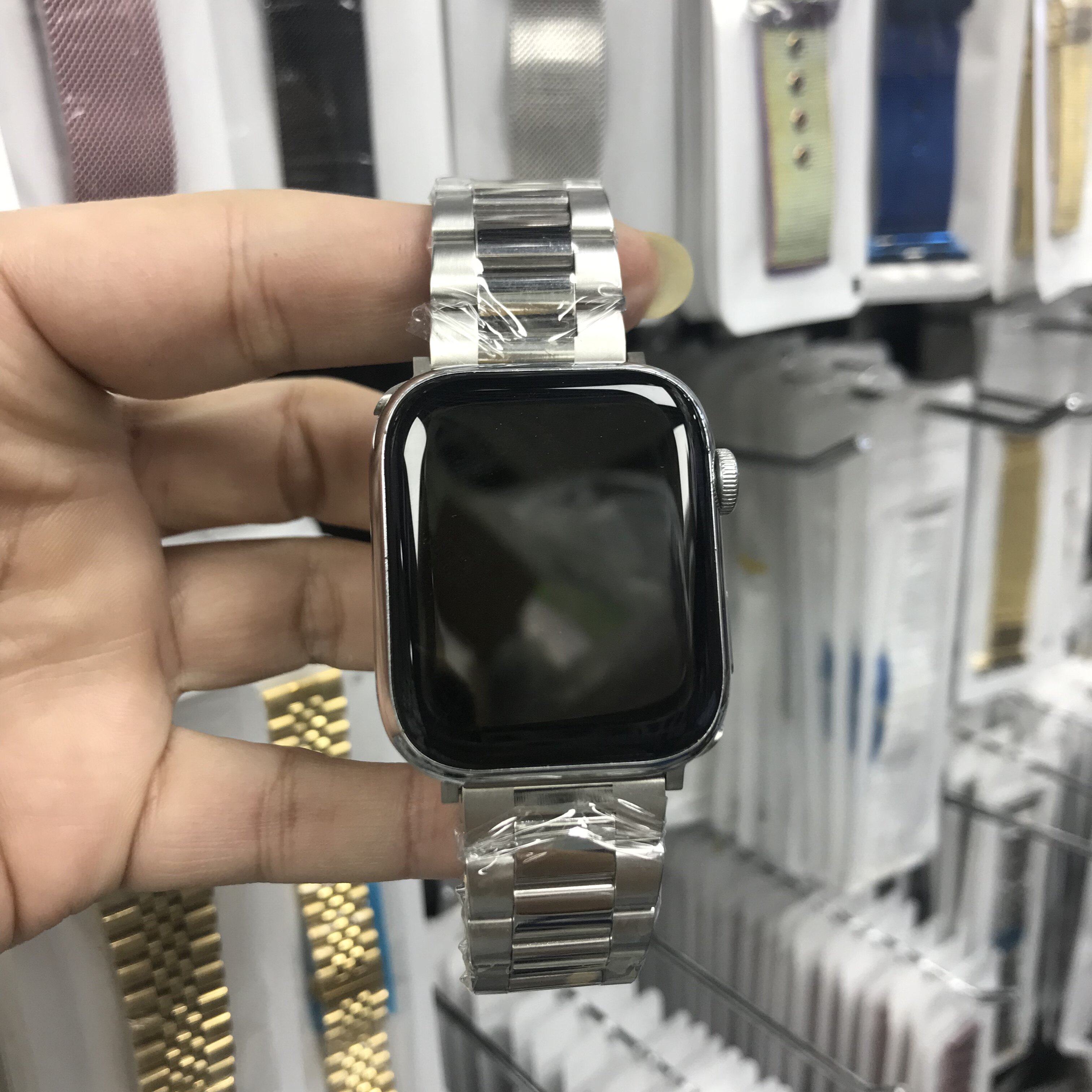 [CUSTOMIZED VERSION] SUITABLE FOR S8 APPLE IWATCH7S6 HUAQIANGBEI ULTRA8 METAL STAINLESS STEEL WATCH STRAP