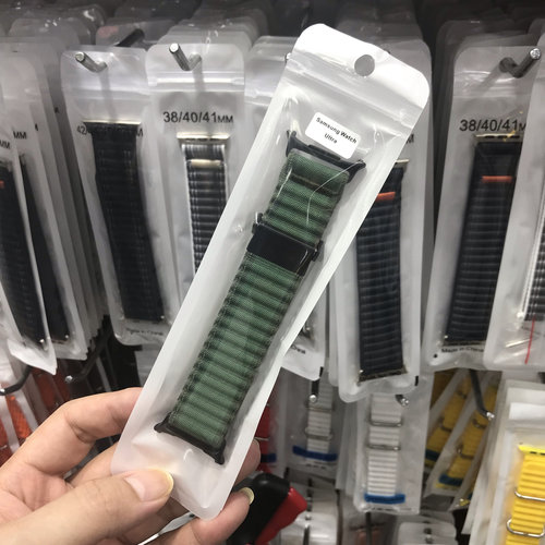 【华强北优选】手表带三星GalaxyWatchUltra透气越野尼龙编织47mm