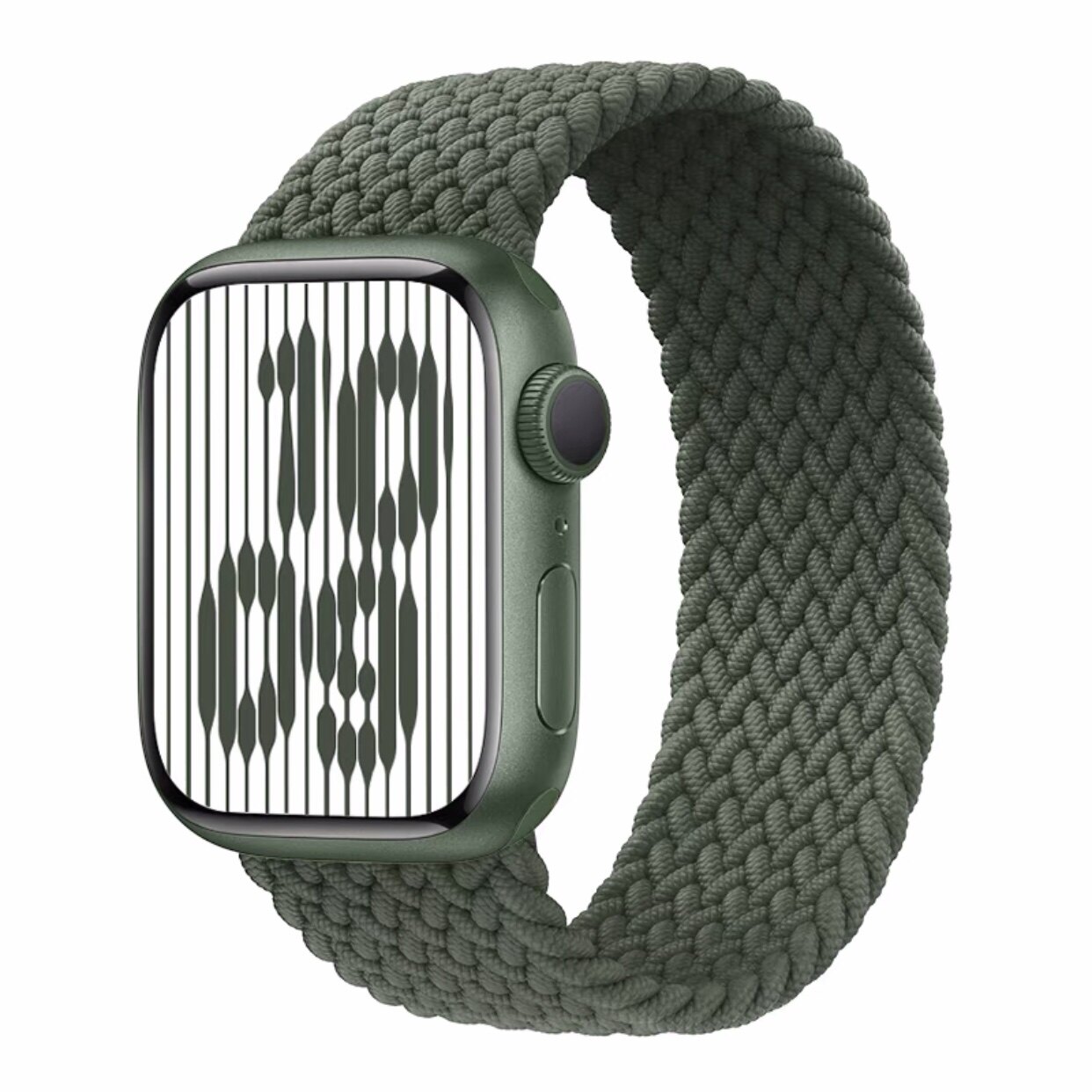 APPLICABLE TO STUDENTS APPLEWATCH HUAQIANGBEI S8ULTRA APPLE S8S7S6S543 NYLON WOVEN WATCH STRAP