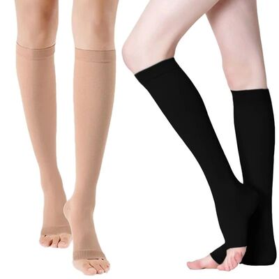 1 Pair Unisex Calf Compression Stockings Prevent Varicose Ve