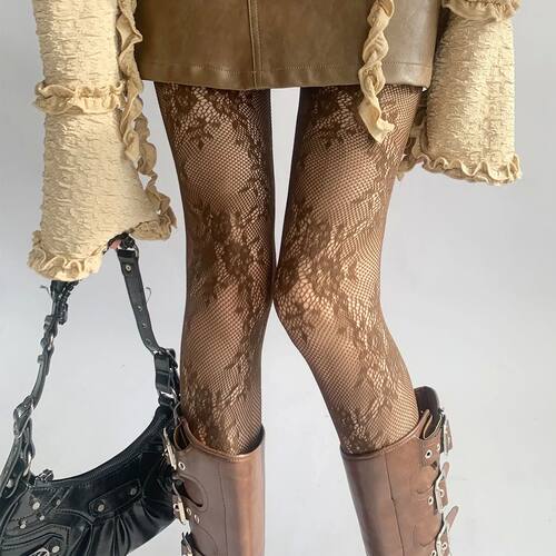 New Tights Women Sexy Lace Floral Thigh High Stockings Panty