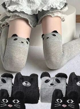 Harajuku Autumn Winter Lolita Kawaii Bear Socks for Woman Ca