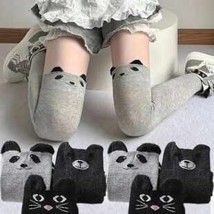 Harajuku Bear Woman Kawaii for Lolita Winter Autumn Socks