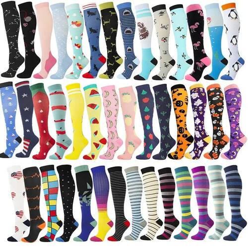 Compression Stockings Unisex Sport Leg Pressure Nylon Runnin