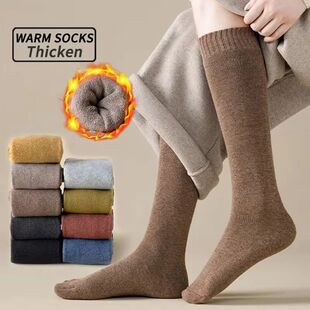 Socks Long Thermal Cotto Warm Thick Winter women Stockings