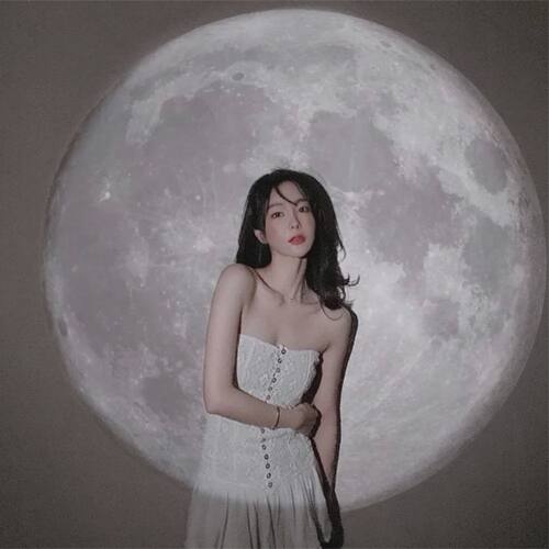 Ins Moon Projection Lamp Background Projector Night Light Ph