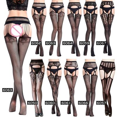 New Style Women Hot Sexy Garter Belt Stocking Crotchless She