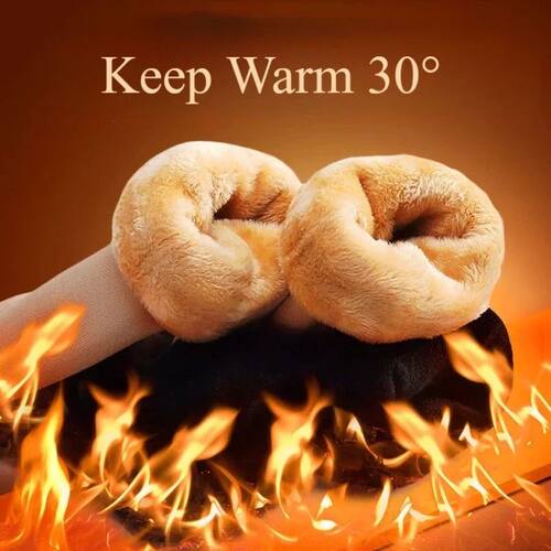 Winter Warm Solid Women Socks Thicken Thermal Socks Wool Cas