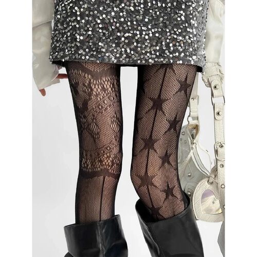High Street New Designer Socks Punk Gothic Nylon Sexy Fishne