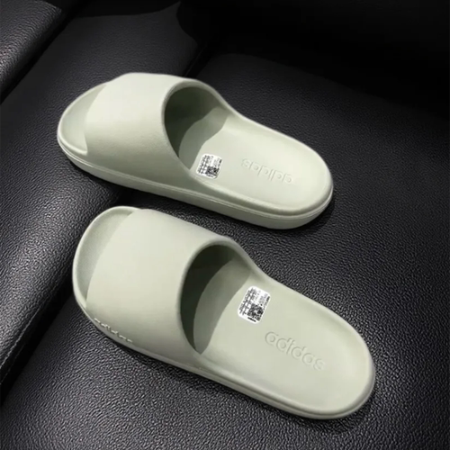 Adidas阿迪达斯男女同款透气户外运动休闲耐磨沙滩一字拖鞋JQ7459