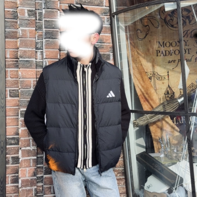 Adidas阿迪达斯冬季男子立领保暖运动休闲羽绒马甲 KH3991 3995