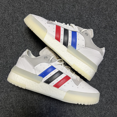 阿迪达斯三叶草男女休闲篮球风运动鞋低帮耐磨小白鞋板鞋 FV7680