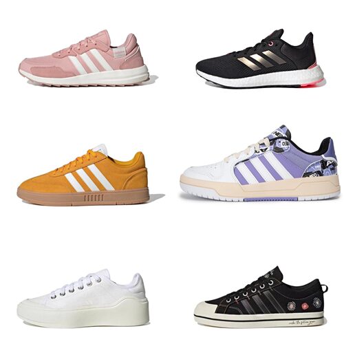 【断码清仓】阿迪达斯正品男女低帮透气休闲运动板鞋