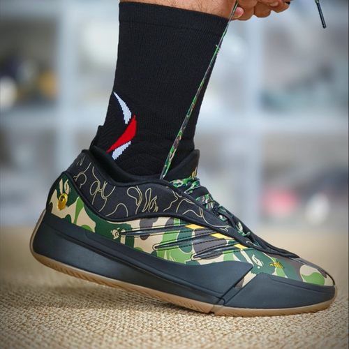 ADIDAS阿迪达斯Dame 9 Bape联名利拉德9代专业实战篮球鞋 JH6358