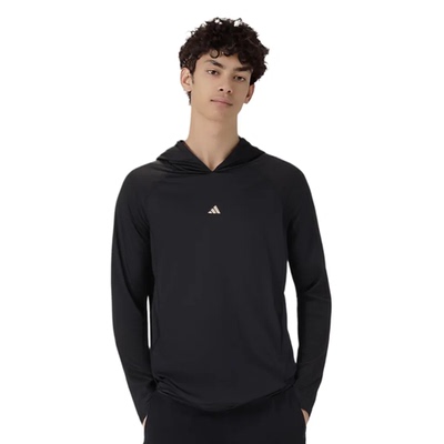 Adidas阿迪达斯2025新款男士梭织休闲运动训练篮球卫衣 JW1355