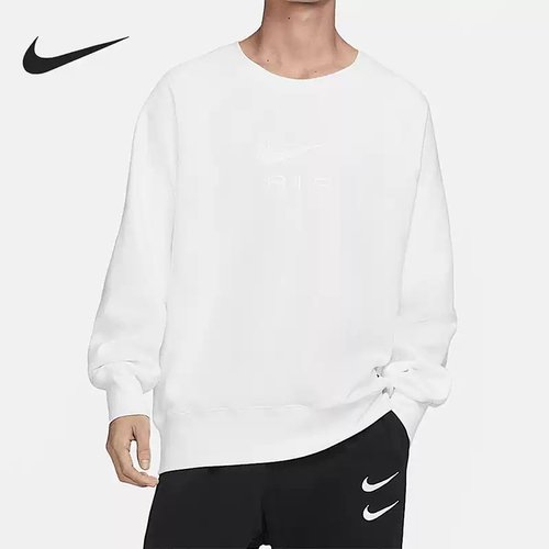 耐克NIKE男子运动训练休闲透气圆领套头衫卫衣长袖 DV9830-100