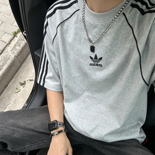 ADIDAS阿迪达斯短袖男子SST T-Shirt经典纯棉休闲运动T恤 KY2870