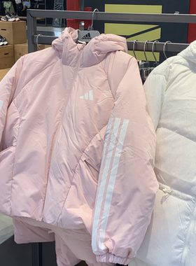 阿迪达斯W PUFFY DOWN J女士运动休闲保暖羽绒服外套 JG5922 5921