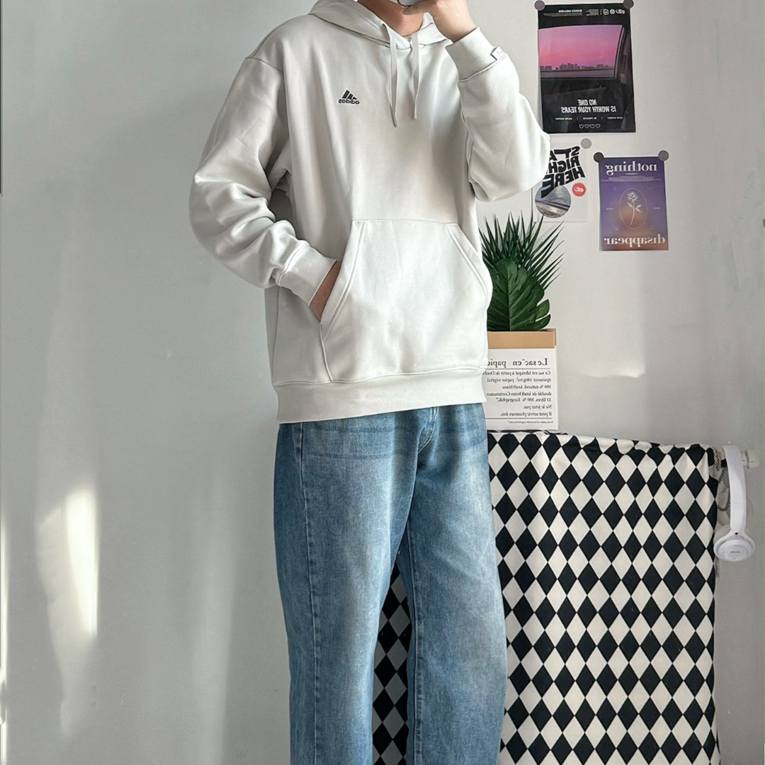 ADIDAS阿迪达斯男子针织毛圈卫衣连帽套头衫上衣 IV7596 IZ1457,运动服/休闲服装,运动卫衣/套头衫,淘宝优惠券,粉丝福利购,淘宝优惠卷