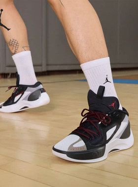 Nike耐克男鞋Air Jordan Zoom运动缓震实战篮球鞋 DH0248-001