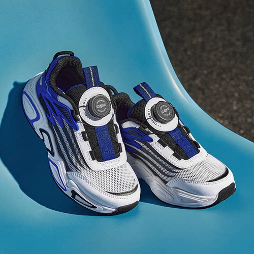 Skechers斯凯奇男童新款透气旋转纽扣休闲运动鞋老爹鞋 405314L