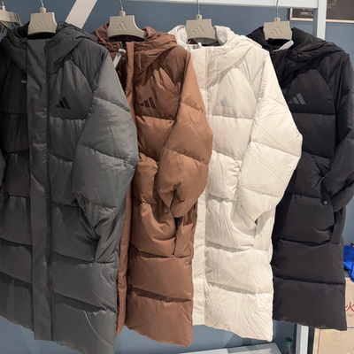 Adidas阿迪达斯男女外套运动休闲保暖中长款羽绒服 KQ5514 5515