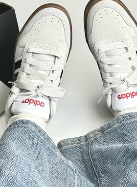 阿迪达斯Adidas neo D-PAD美高风男女经典德训低帮休闲板鞋JP8232