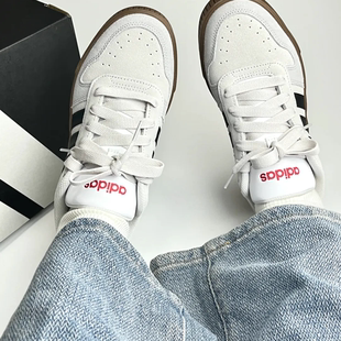 德训低帮休闲板鞋 阿迪达斯Adidas PAD美高风男女经典 JP8232 neo