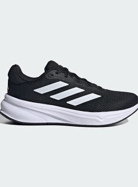 Adidas阿迪达斯女士低帮厚底缓震耐磨网面透气运动跑步鞋IH6018