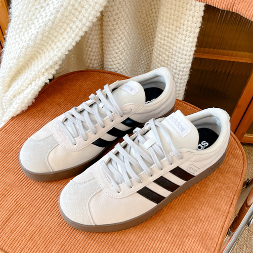 Adidas阿迪达斯VL COURT CLASSIC男女同款低帮德训鞋板鞋 JR2560