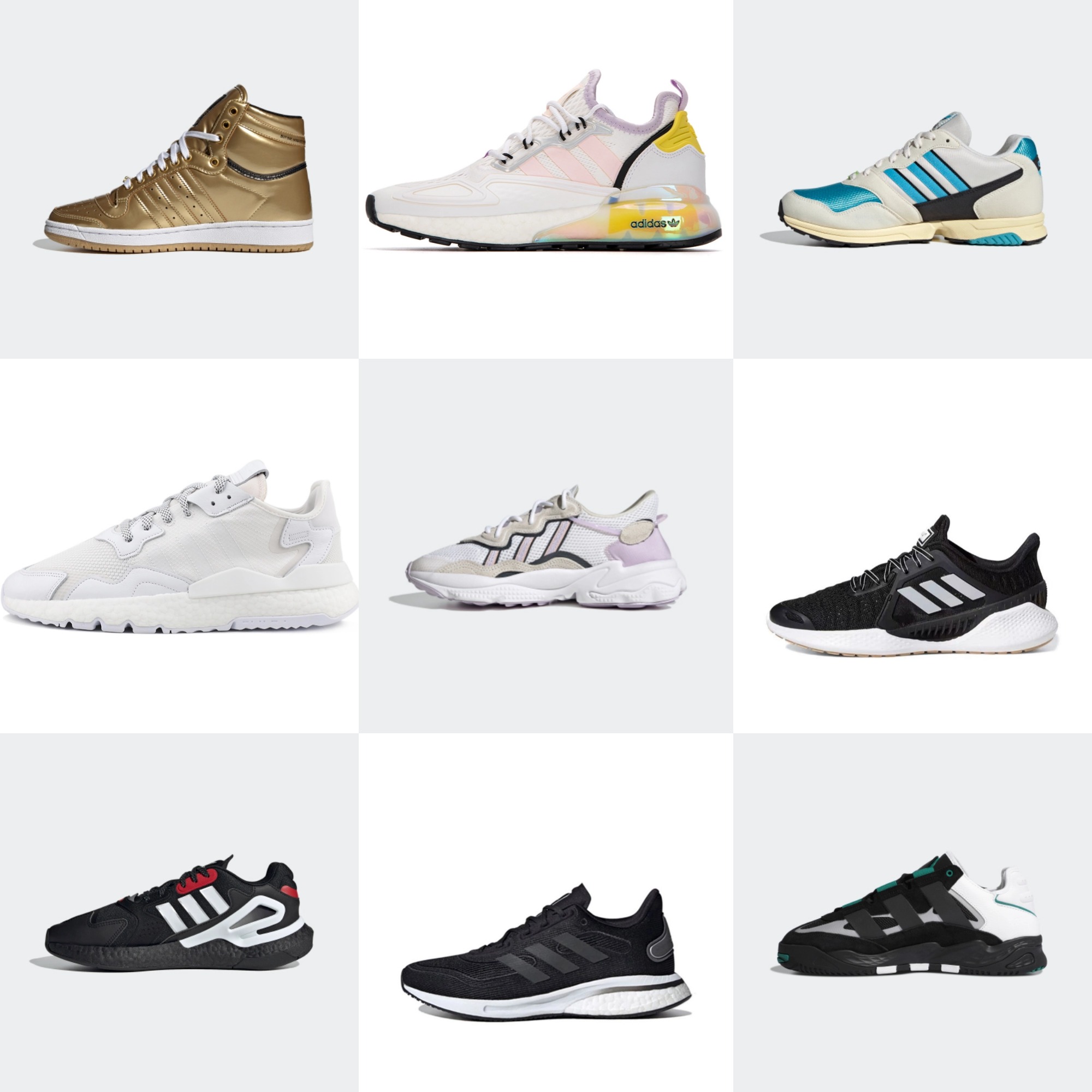 瑕疵清仓/阿迪达斯男女鞋低价断码清仓中······