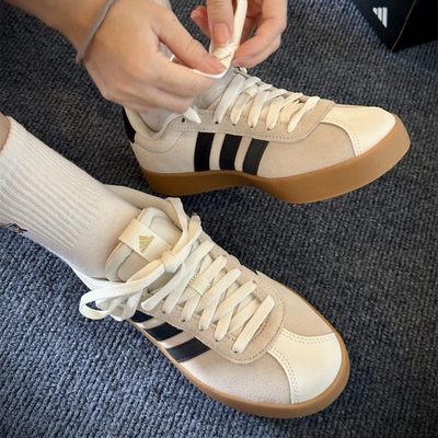 Adidas阿迪达斯VL Court 3.0女子低帮复古运动休闲板鞋 JP5351