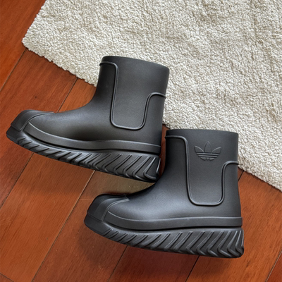 阿迪达斯三叶草AdiFOM SST男女壳头高筒厚底短靴运动鞋IG3029