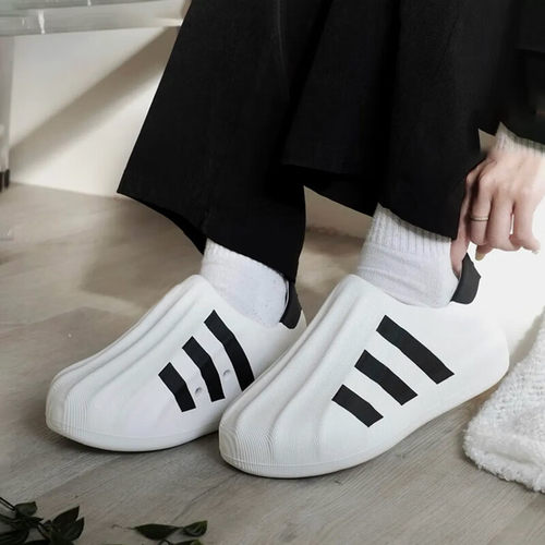 【瑕疵清仓】阿迪达斯AdiFom Superstar贝壳头板鞋一脚蹬HQ8750