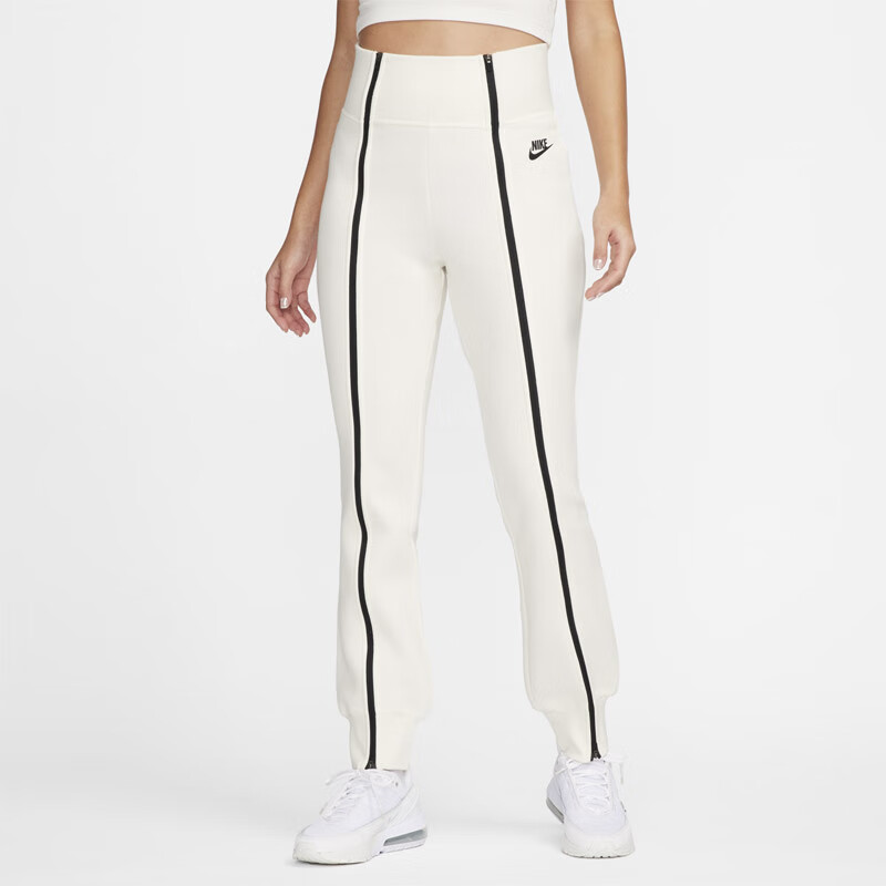 耐克/NIKE TECH女子运动休闲高腰修身拉链长裤卫裤FN7130-110