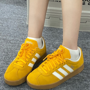 卓绝运动阿迪达斯VL court 2.0T头德训鞋男女运动休闲复古低帮板鞋JS4593