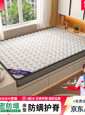 椰棕床垫家用卧室硬棕垫偏硬护脊椎护腰棕榈加硬款神器1.5m可定制