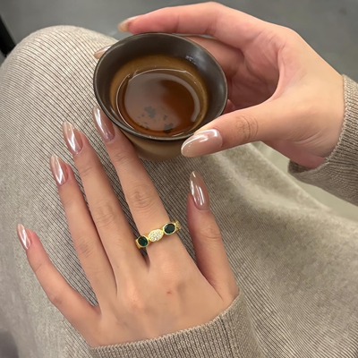 海莉Hailey同款气质极光穿戴甲片
