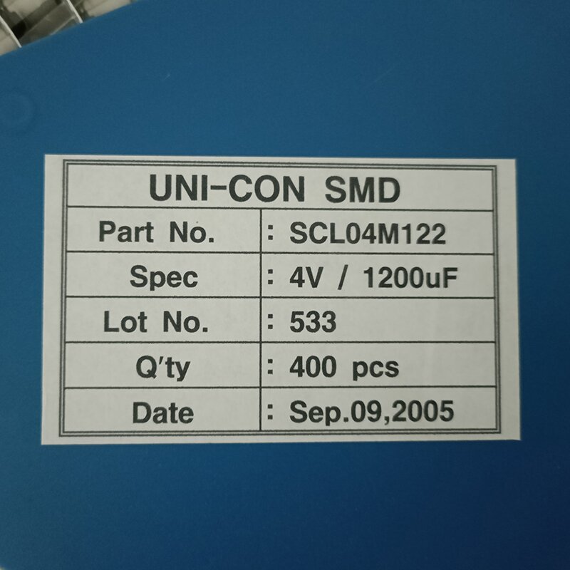 原装SCL04M122丝印1200UF 4V固态铝电解电容封装SMD丝印533