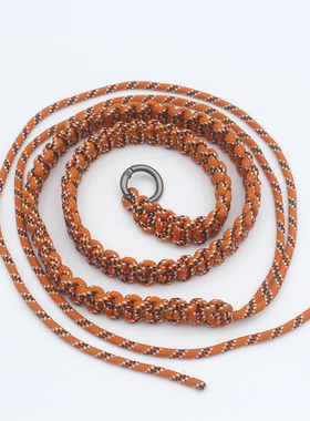 原创肩带户外绳手工编织包包肩带多功能可调节通用单肩斜挎包配件